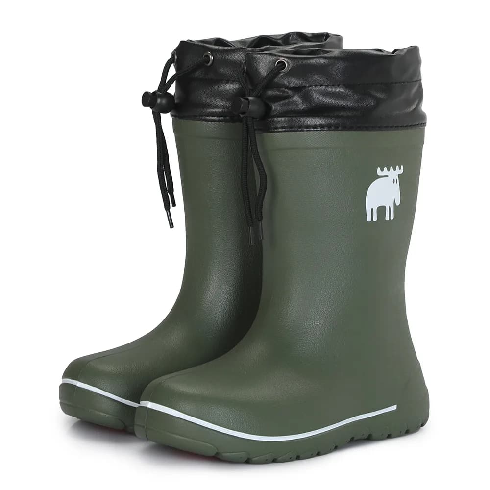 Yellow PVC waterproof construction work boot product view