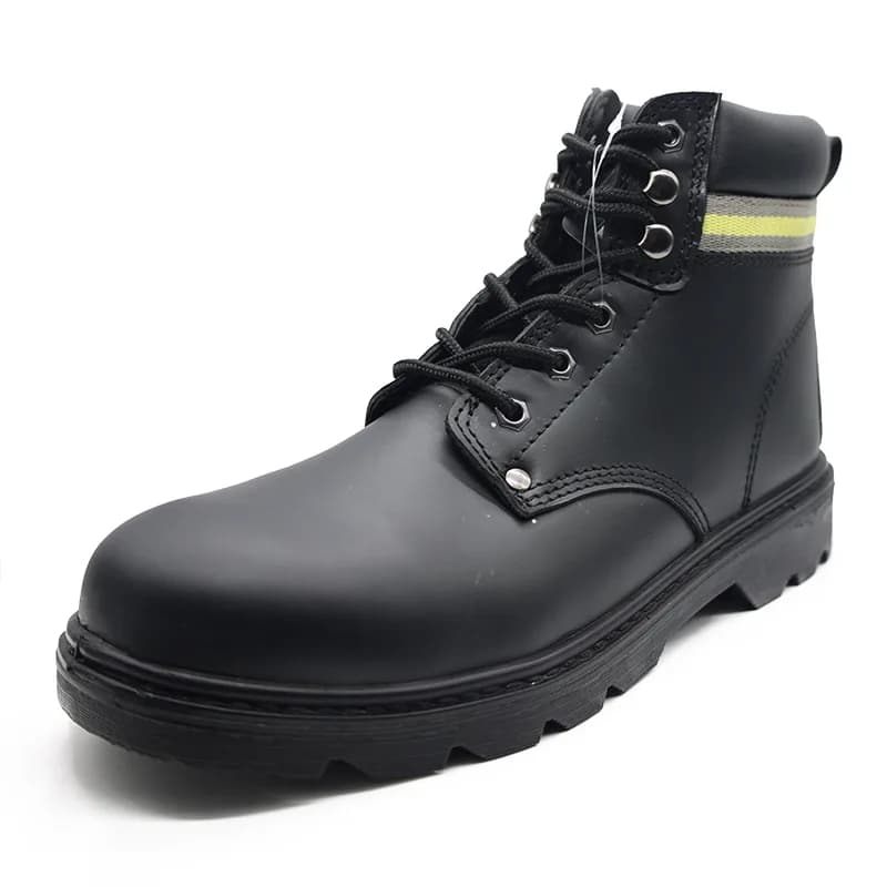 Yellow PVC waterproof construction work boot product view