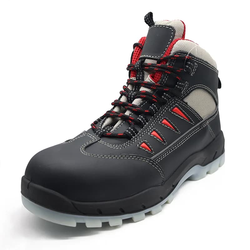 Yellow PVC waterproof construction work boot product view