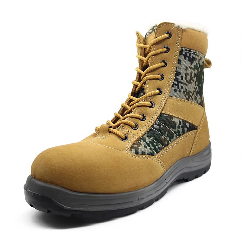 Yellow PVC waterproof construction work boot product view